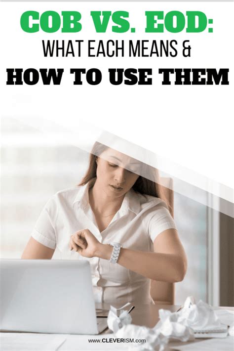 cgob accounting|COB and EOD: What Each Means & How to Use Them Correctly .